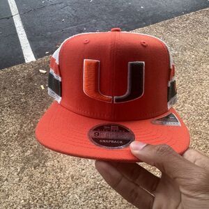 Miami Hurricanes 59Fifty SnapBack Trucker Hat College Football